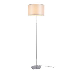 Торшер Citilux Аврора CL463910, арматура хром, плафоны текстиль белый - фото 1