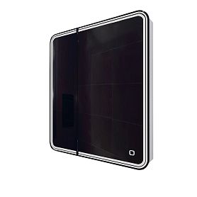 Шкаф-зеркало Mixline Адриана 70x80, правый, с подсветкой, цвет белый - фото 1