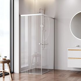 Душевой уголок AM.PM X-joy W94G-403-120280-MТ1К 120x80, стекло прозрачное, профиль хром матовый - фото 1
