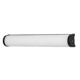 Подсветка для зеркал Arte Lamp Aqua-Bara A5210AP-4BK, арматура черная, плафон стекло белое - фото 1