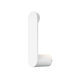 Бра Maytoni Connect MOD356WL-L4W3K, арматура белая, плафон акрил белый - фото 1
