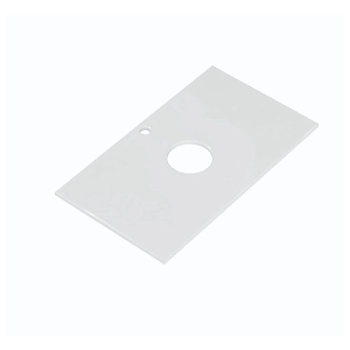 Столешница Оника Алеста 80, МДФ, цвет белый