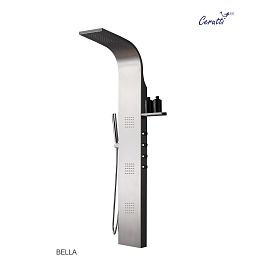 Душевая панель CeruttiSPA Bella CT11128, с гидромассажем, цвет хром - фото 1