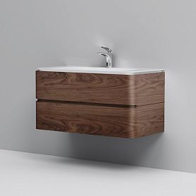 Тумба под раковину AM.PM Sensation 100, цвет орех - фото 1