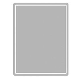 Шкаф-зеркало Mixline Вектор 60, с подсветкой, цвет белый - фото 1