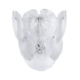 Настенный светильник Arte Lamp Kapri A4078AP-2CC, арматура хром, плафон стекло белое - фото 1