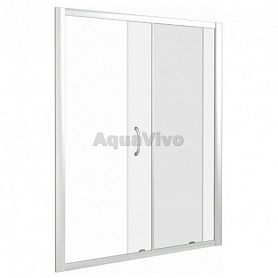 Душевая дверь Good Door Latte WTW-120-C-WE 120, стекло прозрачное, профиль белый - фото 1