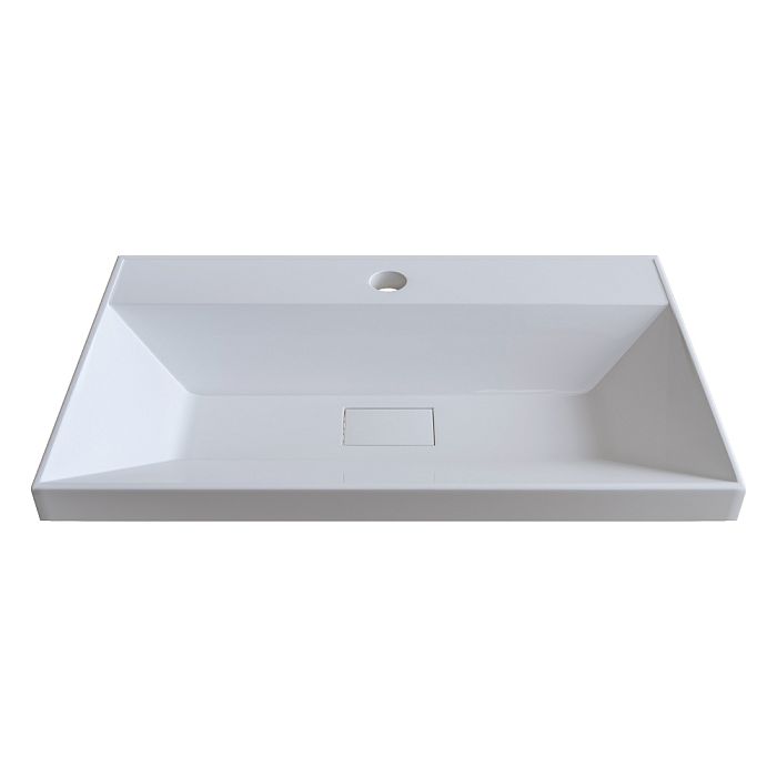 Раковина Stella Polar Слим 60, искусственный мрамор