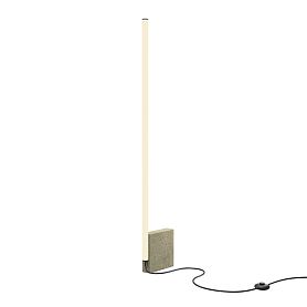 Торшер Maytoni Solid MOD277FL-L24GR3K, арматура серая, профиль акрил белый - фото 1
