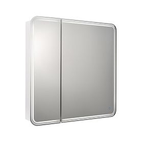 Шкаф-зеркало Stella Polar Анда 70/С, правый, с подсветкой, цвет белый - фото 1