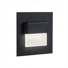 Точечный светильник Citilux Скалли CLD006K5, арматура черная, плафон металл черный, 8х8 см - фото 1