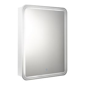 Шкаф-зеркало Stella Polar Анда 60/С, правый, с подсветкой, цвет белый - фото 1