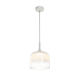 Подвесной светильник Maytoni Spirito MOD286PL-L18W3K, арматура белая, плафон стекло белое - фото 1