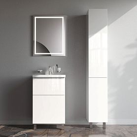 Мебель для ванной AM.PM Gem 50 напольная, цвет белый глянец - фото 1