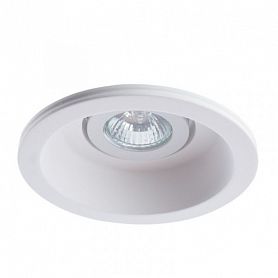 Точечный светильник Arte Lamp Invisible A9215PL-1WH, арматура белая, 16х16 см - фото 1