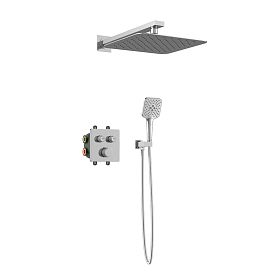 Душевой комплект Vincea VSFW-105TCH, встраиваемый, с термостатическим смесителем, цвет хром - фото 1