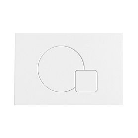 Кнопка смыва JOKI Astra JK024540WM цвет белый матовый, пластик (подходит ТОЛЬКО для инсталляций и бачков JOKI) - фото 1