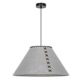 Подвесной светильник Arte Lamp Fleece A7092SP-1GY, арматура серый, плафон фетр серый - фото 1