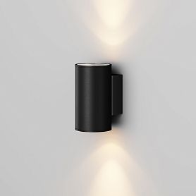 Уличный настенный светильник Maytoni Shim O303WL-L10GF3K, арматура графит    - фото 1