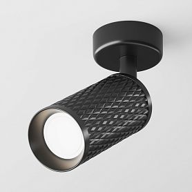 Потолочный светильник Maytoni Focus Design C034CL-01B, арматура черная    - фото 1
