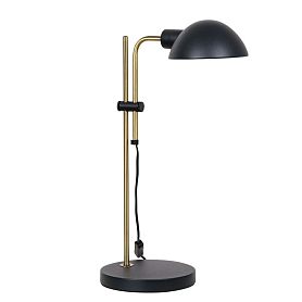 Декоративная настольная лампа Arte Lamp Zetta A7055LT-1BK, арматура черный, плафон металл черный - фото 1