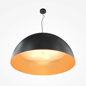 Подвесной светильник Maytoni Dome MOD169PL-05GB1, арматура черная, плафон металл черный - фото 1