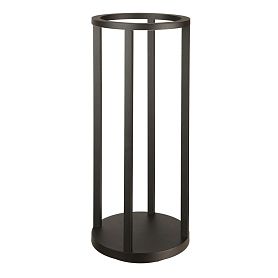 Ландшафтный светильник Arte Lamp Hassaleh A3370PA-1BK, арматура черный, плафон алюминий черный - фото 1
