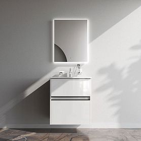 Мебель для ванной AM.PM Sense 60 подвесная/напольная, цвет белый глянец - фото 1