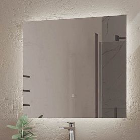 Зеркало Оника Люма 80x70, с подсветкой и диммером - фото 1