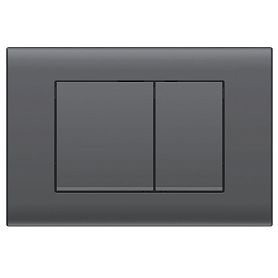 Кнопка смыва Vincea VFP-001GM для унитаза, цвет вороненая сталь - фото 1