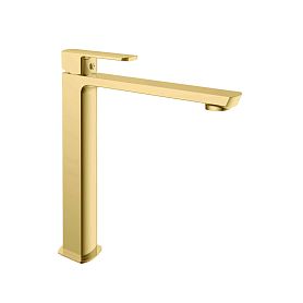 Смеситель Vincea Next VBF-1N2BG для раковины, цвет брашированное золото - фото 1