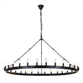 Подвесная люстра Citilux Смитсон CL470130, арматура черная - фото 1