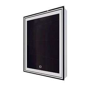 Шкаф-зеркало Mixline Мелис 60x80, левый, с подсветкой, цвет белый - фото 1