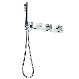 Смеситель Vincea Alto VBTW-6AL1CH для ванны с душем, встраиваемый, цвет хром - фото 1