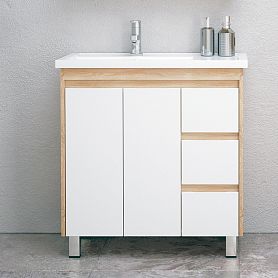 Тумба под раковину Corozo Остин 80, цвет дуб сонома - фото 1