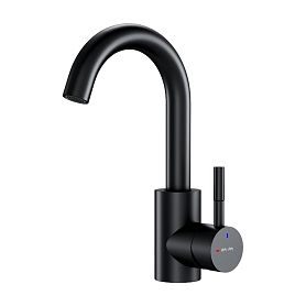 Смеситель AM.PM X-Joy S F85B02722 для раковины, цвет черный - фото 1