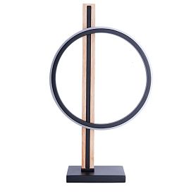 Декоративная настольная лампа Arte Lamp Fluido A3913LT-10BK, арматура черная, плафон акрил белый - фото 1