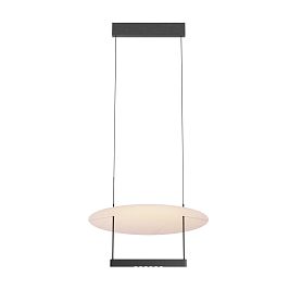 Подвесной светильник Maytoni Ambience MOD280PL-L23B3K1, арматура черная, плафон металл белый - фото 1