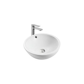 Раковина Акватек AQ5354-MW накладная, 44x44 см, цвет белый матовый - фото 1