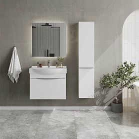 Мебель для ванной Оника Навиа 65, подвесная, цвет белый - фото 1