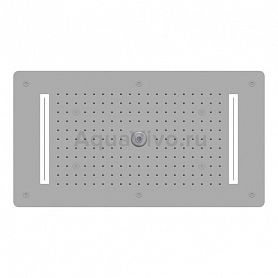 Верхний душ RGW Shower Panels SP-72, 70x38, 4 режима, с подсветкой, с пультом, цвет хром - фото 1