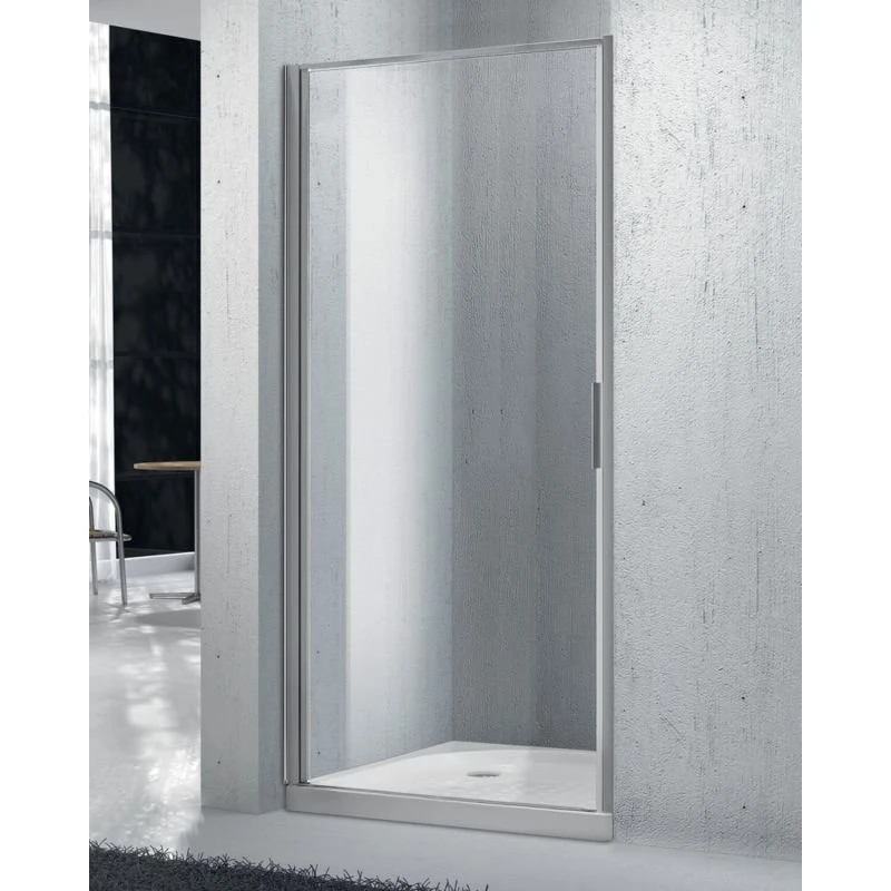 Душевая дверь BelBagno Sela B-1-90-C-Cr 90x190, стекло прозрачное, профиль хром