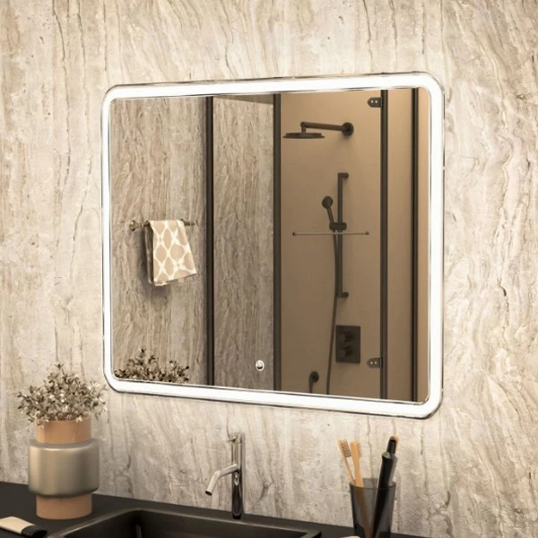 Зеркало Art & Max Vita 90x80, с подсветкой и диммером