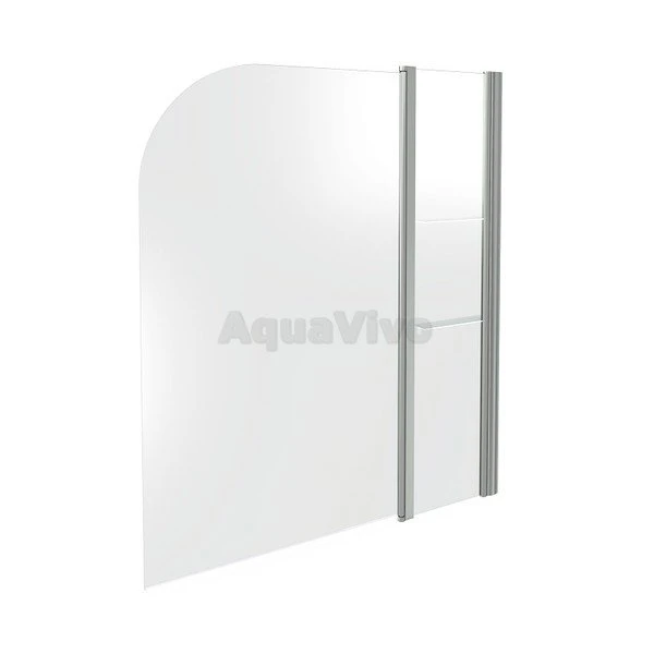 Шторка на ванну Good Door Screen HS-100-C-CH 100x140, стекло прозрачное, профиль хром