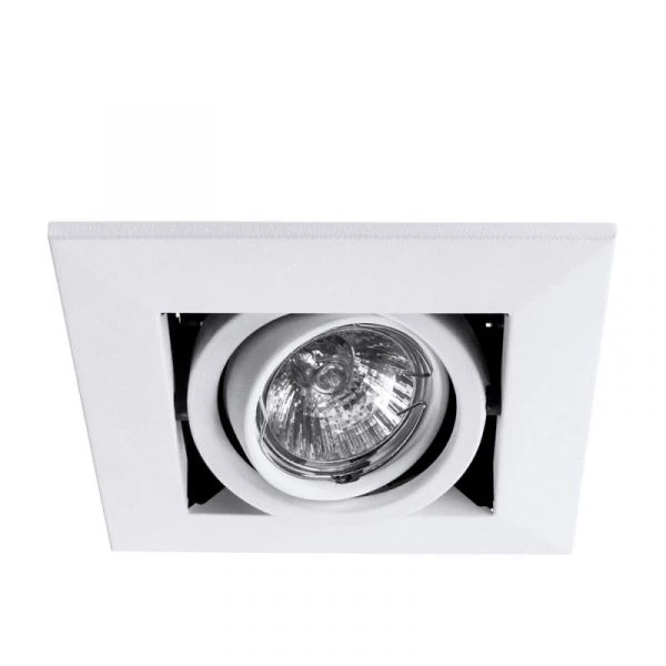 Точечный светильник Arte Lamp Cardani Piccolo A5941PL-1WH, арматура белая, 13х13 см