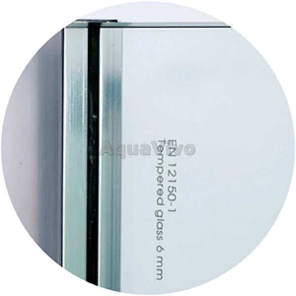 Душевой уголок WasserKRAFT Berkel WasserSchutz 48P26 120х100, стекло прозрачное, профиль серебристый - фото 1
