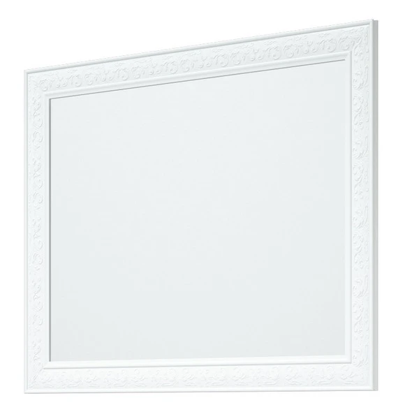 Зеркало Corozo Классика 120x80, цвет белый