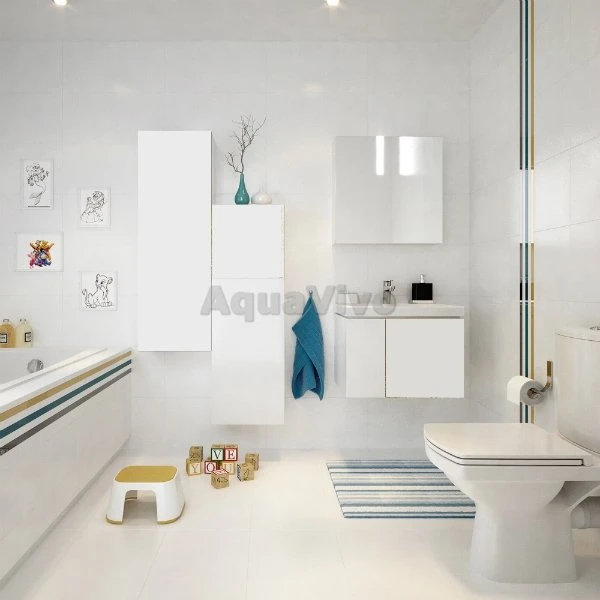 Мебель для ванной Cersanit Colour 50, цвет белый