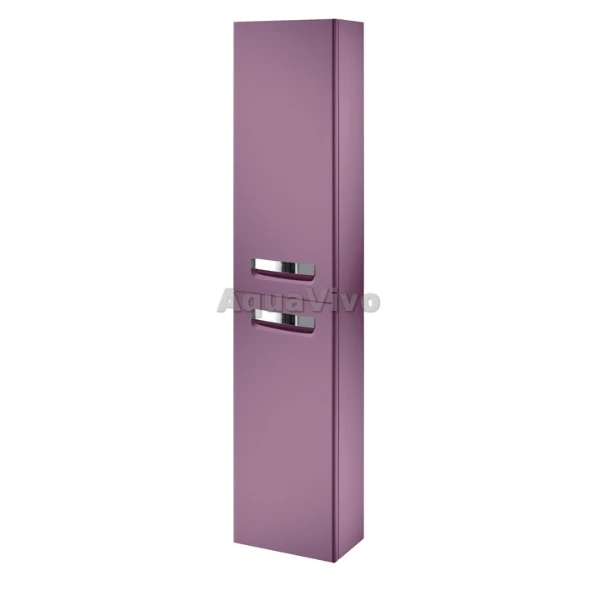 Шкаф-пенал Roca Gap 35, цвет фиолетовый, левый