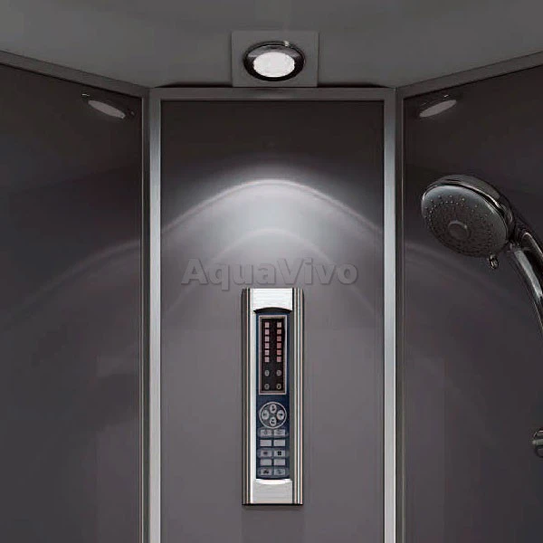 Душевая кабина Arcus AS-114 120x120, стекло матовое, профиль хром - фото 1